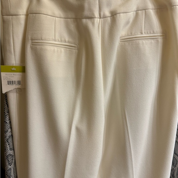 Beautiful winter white Susan Bristol pants size 14. - Picture 4 of 5